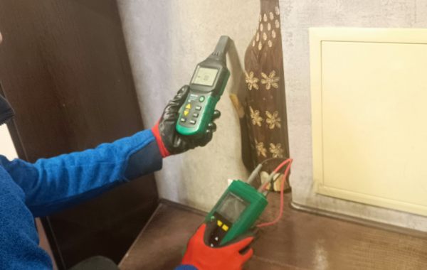 Поиск скрытой проводки, обнаружение КЗ или обрыва проводов оказываем услуги