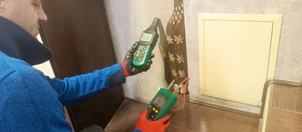 Поиск скрытой проводки, обнаружение КЗ или обрыва проводов стоимость - Прокопьевск