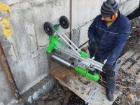 Делаем отверстия в бетоне и кирпиче стоимость - Прокопьевск