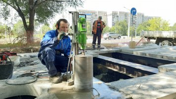 Бурение отверстий в плитах теплотрассы стоимость - Новокузнецк