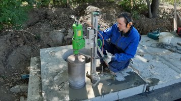 Бурение отверстий в плитах теплотрассы стоимость - Новокузнецк