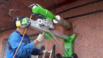 Бурение и сверление алмазными коронками - отверстия и проемы в бетоне стоимость - Кемерово