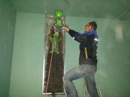 Сверление отверстия d140 в кирпичной стене в детском садике стоимость - Междуреченск