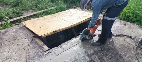 Алмазная резка кольцерезом до 40 см в Ленинск-Кузнецке