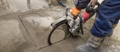 Алмазная резка проемов бетонорезами и кольцерезами стоимость - Киселевск