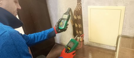 Поиск скрытой проводки, обнаружение КЗ или обрыва проводов стоимость - Прокопьевск
