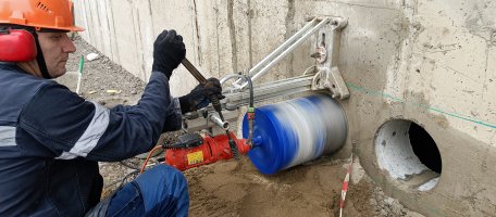 Бурение отверстий в бетоне и кирпиче стоимость - Гурьевск