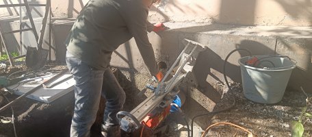 Бурение отверстия в фундаменте под канализацию стоимость - Ленинск-Кузнецкий