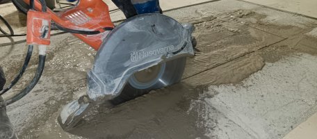 Алмазная резка диском и кольцерезом. Резка плит. стоимость - Киселевск